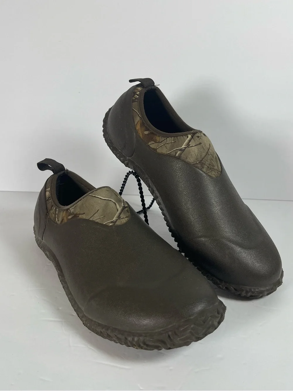 Habit Mud Men’s Size 10 Brown Camo Neoprene All Weather Slip-On Outdoor Shoes
